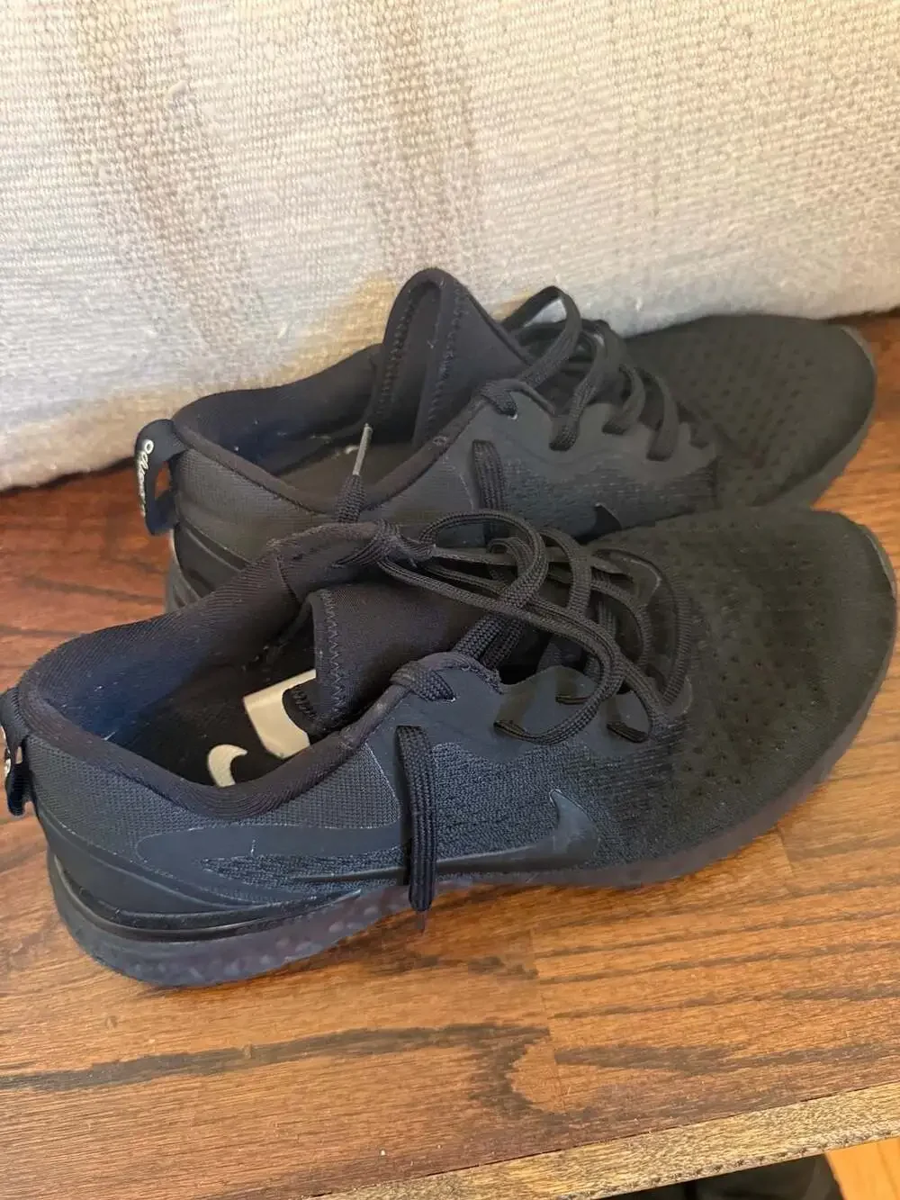Nike Odyssey React Triple Black Running Shoes AO9820-010